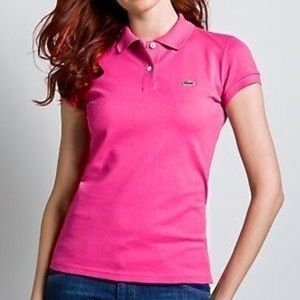 ⚡️NWT⚡️Lacoste Pink Pique Polo - 6